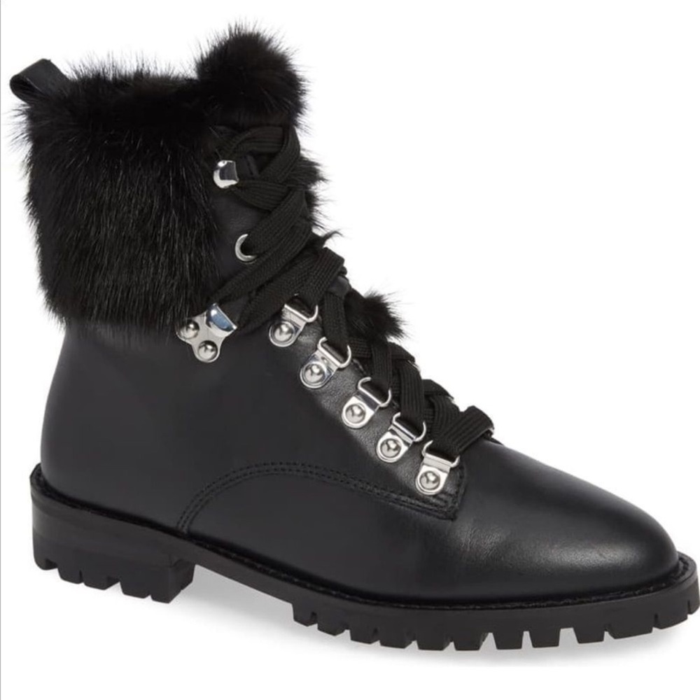 🆕 Rebecca Minkoff Jaylin Fur Boot - Picture 4 of 17